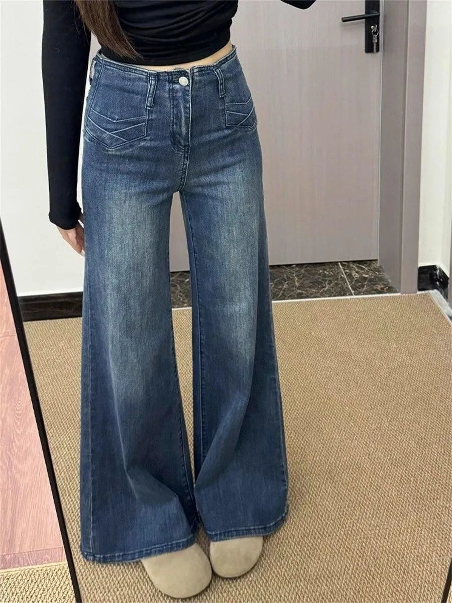 Retro Women's Slightly Flared Jeans