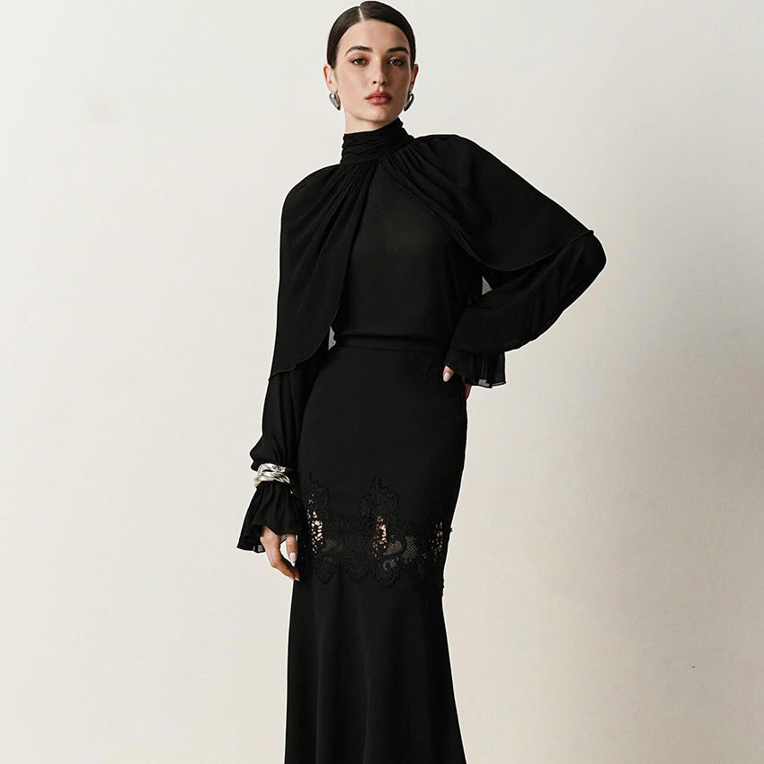 Womens Stylish Chic Turtleneck Shirt