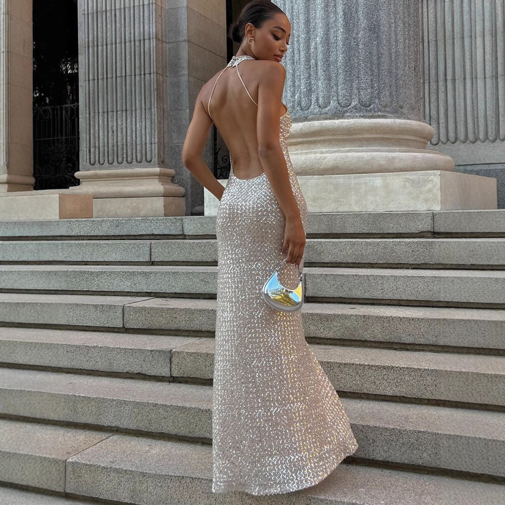 Elegant A-line Tulle Evening Gown