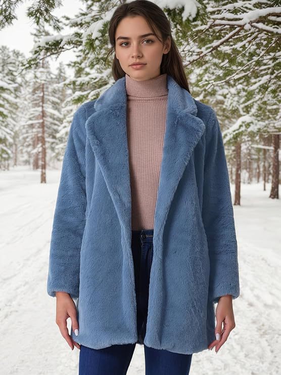 Medium Long Suit Collar Coat