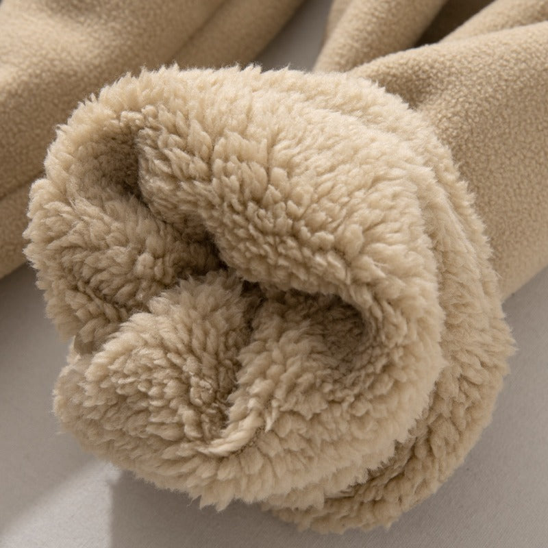 Minimalist Casual Jacket Thickened Wool