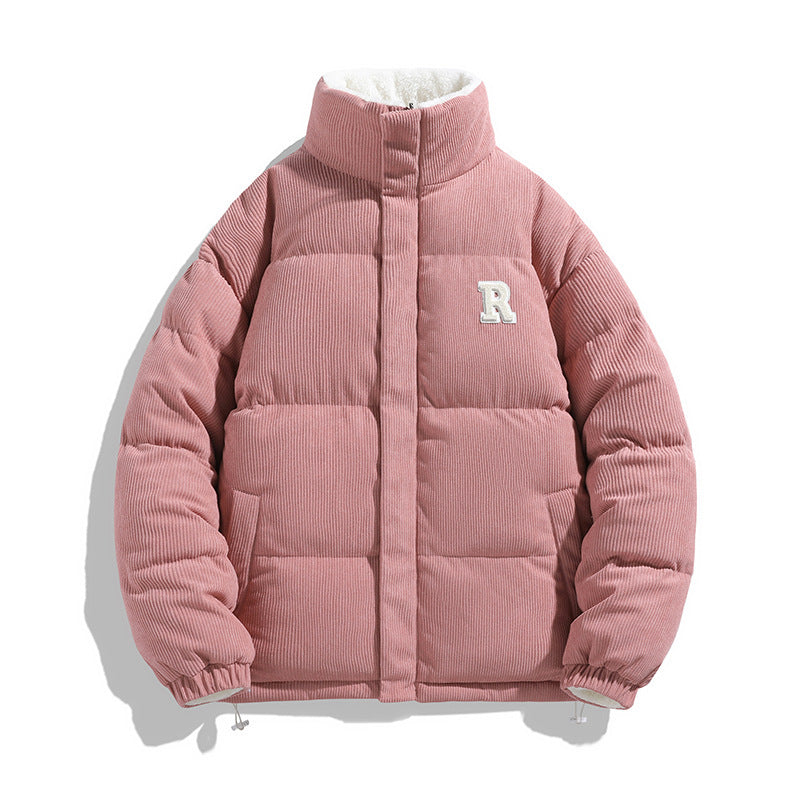 Cotton-padded Coat Double-sided Wear Loose Coat