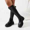 Womens Thick-soled Height-enhancing Slimming Riding Boots