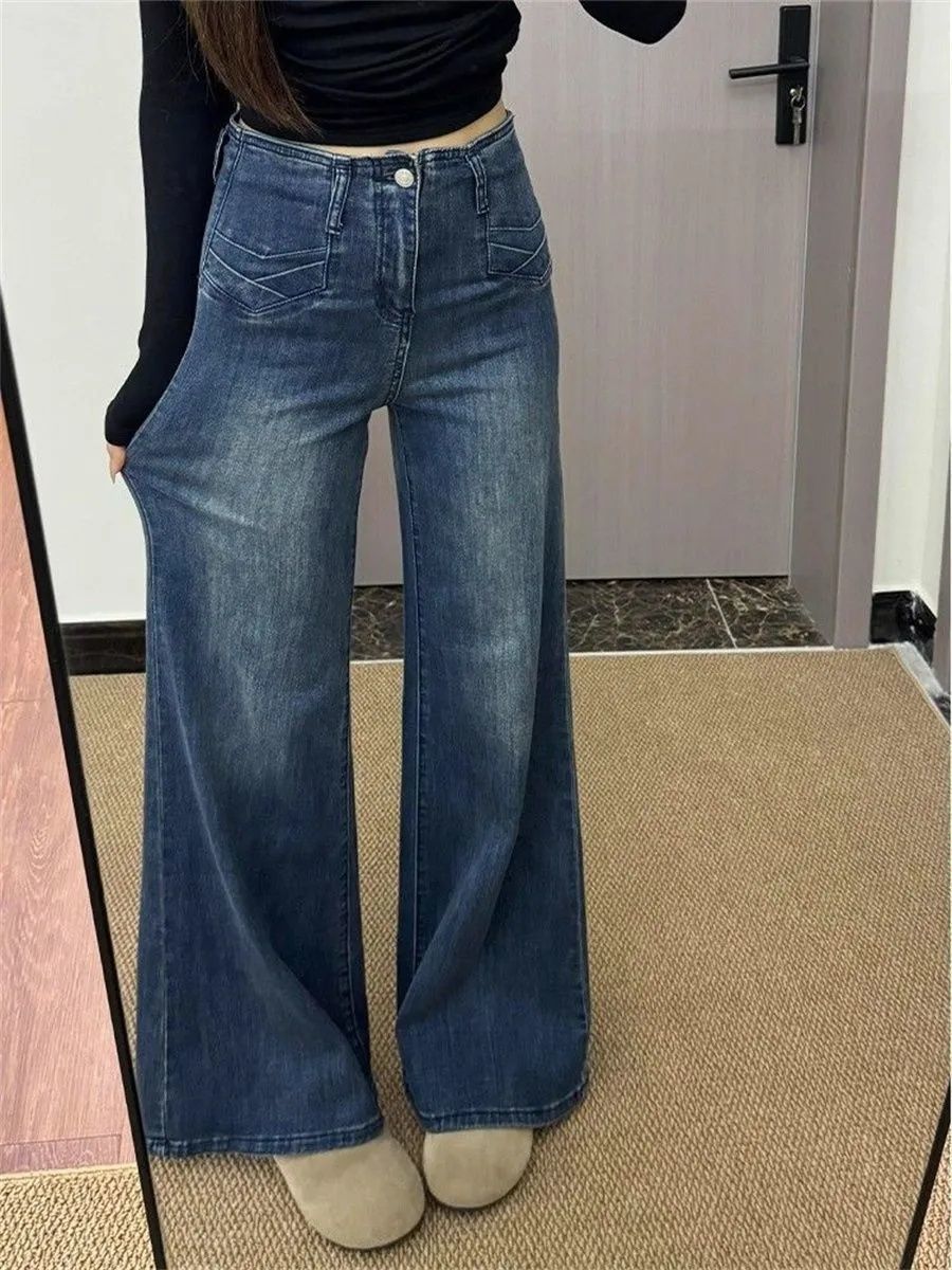 Retro Women's Slightly Flared Jeans